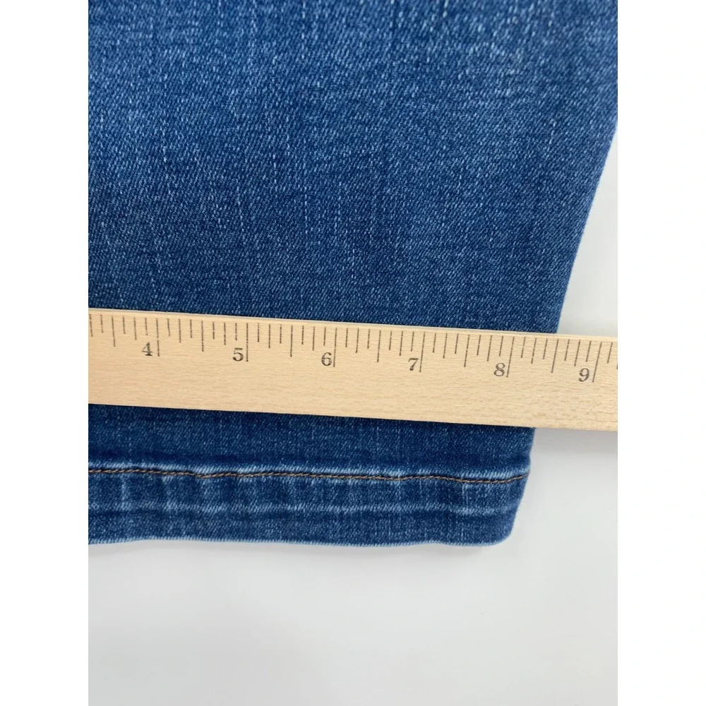 Madewell Wide Leg Jeans Womens 23 Blue Emmett Curvy Patch Pocket Denim Pants
